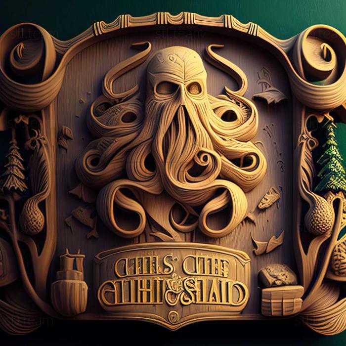 3D model Cthulhu Saves Christmas game (STL)
